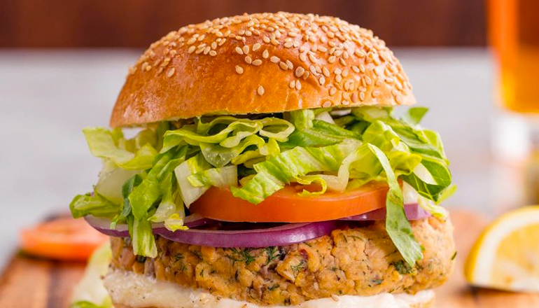 Salmon Burger